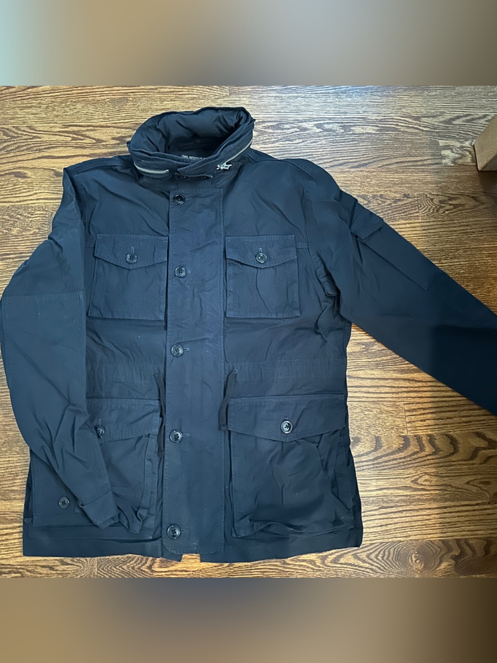 J. Crew Navy Military Field Jacket